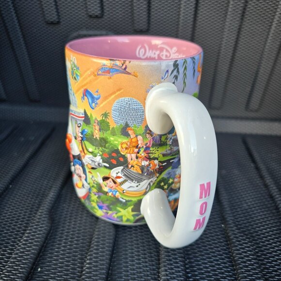 Disney World Four Parks One World Mom Themed character coffee mug mickey mouse - Picture 9 of 11